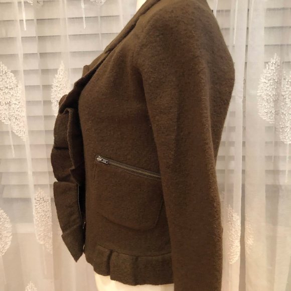 Loft Ruffle Zip Jacket - Picture 3 of 13